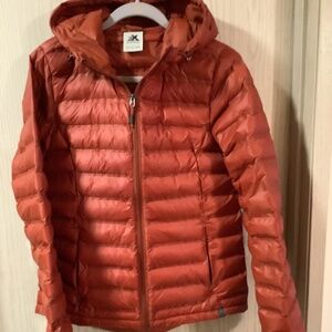 Women’s Hooded, Quilted Puffer, Size S